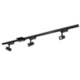 30W 3 LED 4 Foot Track Pack with 3 Aiden Track Head 48 In Length by Nora  - NTLE-8509