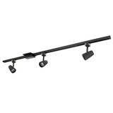 30W 3 LED 4 Foot Track Pack with 3 Mac Track Head 48 In Length by Nora  - NTLE-8709
