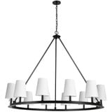 Colby 12 Light Oversized Chandelier by Dainolite - CLB-5212C