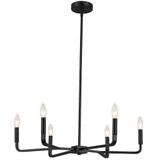 Colette 6 Light Medium Chandelier by Dainolite - CLT-246