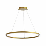 Circulo 63W 1 LED Chandelier 1.5 Inch Tall and 32 Inch Wide by Dainolite - CIR-3263C-5CCT