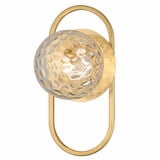 Burlat 1 Light Wall Sconce 12 Inch Tall and 6 Inch Wide by Dainolite - BUR-121W