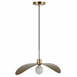 Christobel 1 Light Pendant 9.5 Inch Tall and 19.75 Inch Wide by Dainolite - CBL-201P