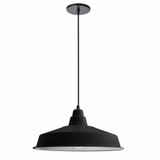 Olya 1 Light Pendant 8 Inch Tall and 16 Inch Wide by Dainolite - OLY-161P