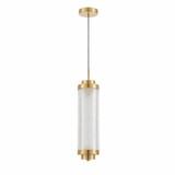 Peri 16W 1 LED Pendant 19 Inch Tall and 6 Inch Wide by Dainolite - PRI-1916LEDP