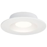 Crisp 12W 1 LED Round Recessed Downlight 1.5 x 4.5 Inch by Maxim - 87664