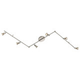 Buzz 6 Light Track Light In Transitional Style 4.38 x 4.5 Inches by Eglo - 200396A