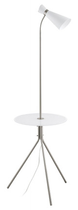 Policara 1 Light Floor Lamp 62.75 x 24.13 Inches by Eglo - 203647A