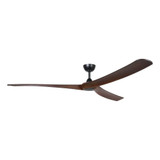 Williwaw 3 Blade Ceiling Fan 13.18 Inch Tall and 84 Inch Wide by Eglo - 235370-84