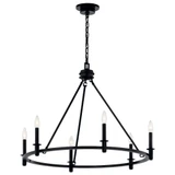 Carrick 6 Light Large Chandelier by Kichler - 52705