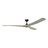 Williwaw 3 Blade Ceiling Fan 13.18 Inch Tall and 84 Inch Wide by Eglo - 235370-84