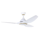 Naples 3 Blade Ceiling Fan with Light Kit 52 Inch Wide by Eglo - 235050
