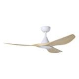 Surfline 3 Blade Ceiling Fan with Light Kit 52 Inch Wide by Eglo - 235112-52