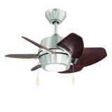 Gaskin 6 Blade Ceiling Fan with Light Kit 52 Inches Wide by Litex - GA24
