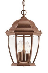Wexford 3 Light Small Outdoor Pendant by Acclaim - 5036BW