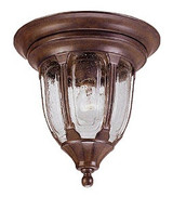 Suffolk 1 Light 11 Inch Wide Outdoor Flush Mount by Acclaim - 5063BW
