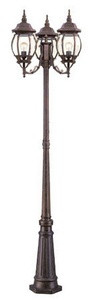 Chateau Three Light Post 23.5 Inches Wide by 85 Inches High by Acclaim  - 5179