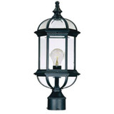 Dover One Light Post 8 Inches Wide by 19 Inches High by Acclaim  - 5277