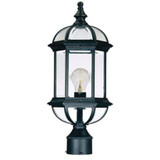 Dover One Light Post 8 Inches Wide by 19 Inches High by Acclaim  - 5277