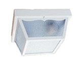 Builders Choice 2 Light 1 Inch Wide Outdoor Flush Mount by Acclaim - 4902WH