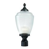 Acorn One Light Post Lantern 9 Inch by 20.25 Inch High by Acclaim  - 5367