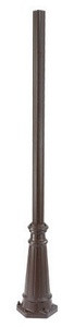 Surface Mount Fluted Post 72 Inch High by Acclaim - C6-72