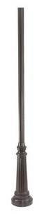 Surface Mount Fluted Post 96 Inch High by Acclaim - C6-96