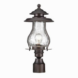 Blue Ridge One Light Post Lantern 8 Inches by 18 Inches High by Acclaim  - 8207