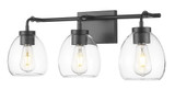 Dawes 3 Light Bath Vanity 9.5 Inch Tall and 24 Inch Wide by Acclaim - IN40062