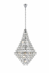 Adaline 38 Light Chandelier 60 Inch Tall and 36 Inch Wide by Elegant - 1050G36