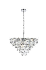 Adaline 11 Light Chandelier 14 Inch Tall and 24 Inch Wide by Elegant - 1050D24