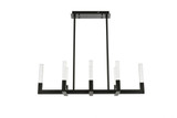 Noemi 40W 8 LED Light Medium Pendant by Elegant - 1030G42