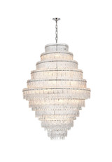 Emilia 33 Light Chandelier 60 Inch Tall and 42 Inch Wide by Elegant - 1780D42