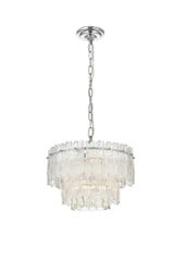 Emilia 4 Light Medium Pendant by Elegant - 1780D15