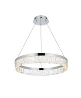 Linden 1 LED Light Medium Chandelier by Elegant - 2050D22