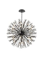 Vera 24 Light Pendant 38 Inch Tall and 38 Inch Wide by Elegant - 2550D38
