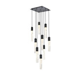 Aurora 6.5W 9 LED Pendant 19 Inch Tall and 20 Inch Wide by Elegant - 2088D20
