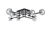 Eren 8 Light 31 Inch Wide Flush Mount by Elegant - 3505F31