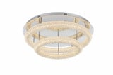 Bowen 62W 2 LED Flush Mount 10 Inch Tall and 29.5 Inch Wide by Elegant - 3800F30L2