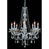 Verona 8 Light Large Chandelier by Elegant V7858D28