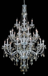 Verona 25 Light Oversized Chandelier by Elegant V7825G43 - V7825G43
