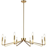 Clayton 8 Light Oversized Chandelier by Dainolite - CLN-388C