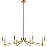 Clayton 8 Light Oversized Chandelier by Dainolite - CLN-388C