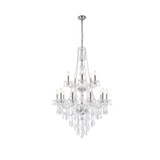 Verona 15 Light Large Chandelier by Elegant V7815G33