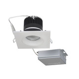 Sprint 3.5 Inch 12W LED Direct Wire Gimbal Square Downlight by Satco - S112W-4384383