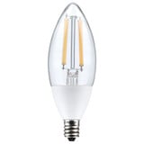 Accessory 5W B11 Dusk to Dawn 2700K LED Candelabra Base Lamp by Satco - S114-E12