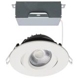 ColorQuick 12W CCT LED Round Gimbaled Direct Wire Downlight by Satco - S1161R1