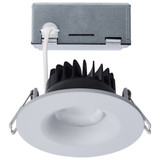 10W LED Direct Wire Round Downlight with Remote Driver by Satco - S11630R1