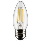 4W LED B11 Medium Base Lamp (Pack of 2) by Satco - S2187B11