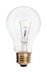 Sylvania 4.44 Inch 60W A19 Medium Base Replacement Lamp by Satco - S260WA19-238444
